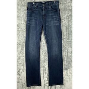 Fidelity Impala Jeans Men's 32 x 34 Blue Straight Leg Denim Cotton Stretch USA